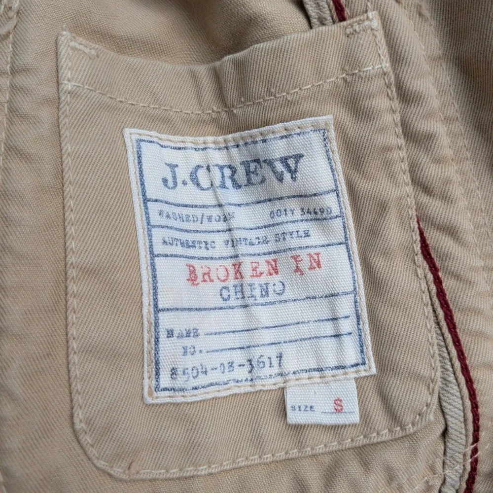 J. Crew Factory some discoloration